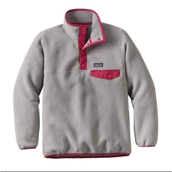PATAGONIA - Girl’s Lightweight Synchilla Snap-T Pullover - Picture 1 of 5